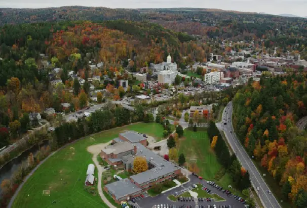 Montpelier High School (Montepelier, Vermont): foto 1 van 2 van de school