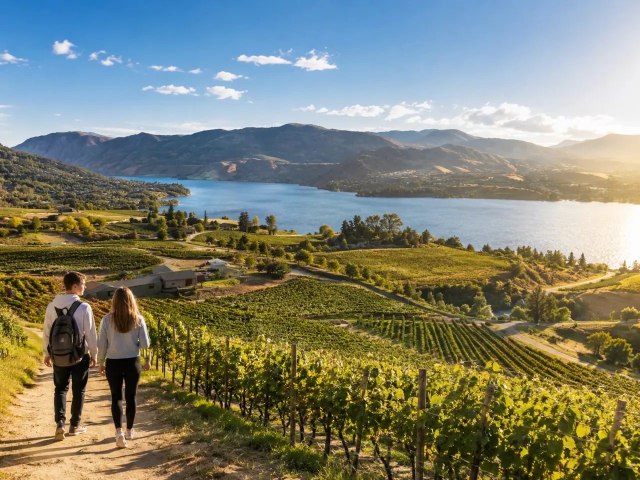 Central Okanagan, Brits-Columbia, voor een High School-programma in Canada