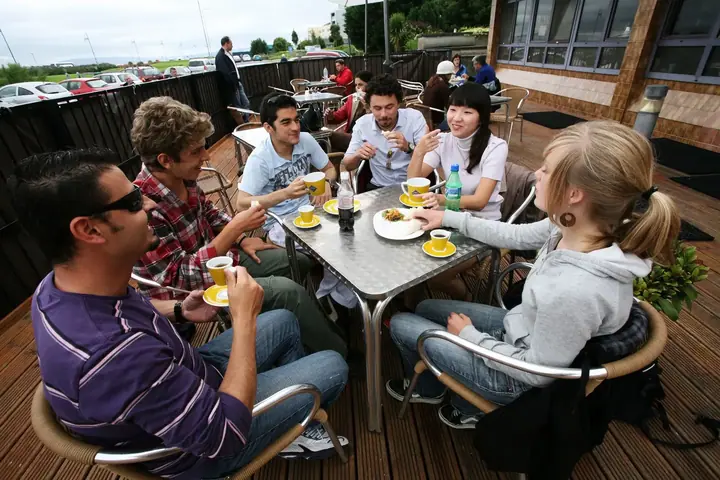 Caffè della scuola Cultural Institute a Galway