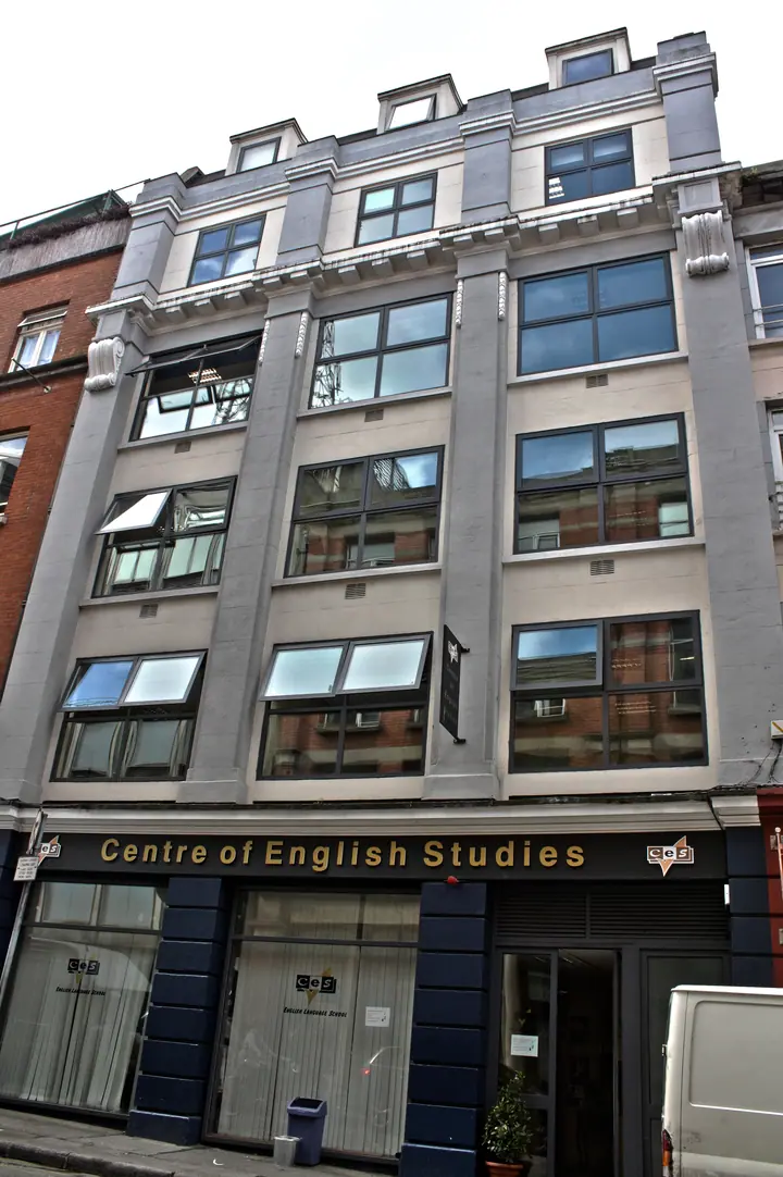 Gebouw-Taalschool CES in Dublin