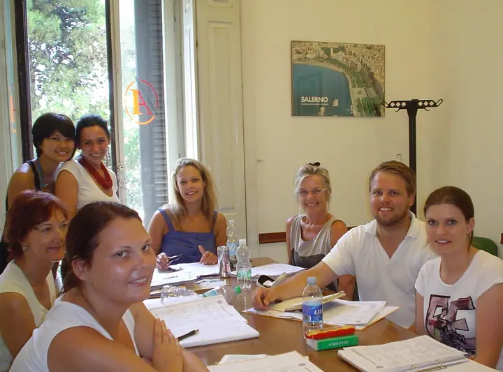 Lessen-Taalschool Academia in Salerno