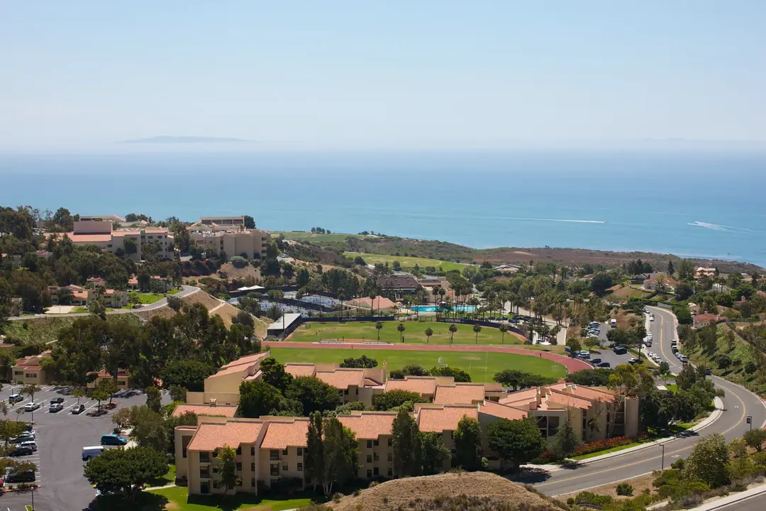 Veduta dalla Pepperdine University
