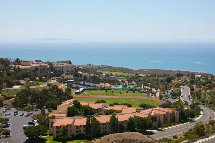 Blick von der Pepperdine University