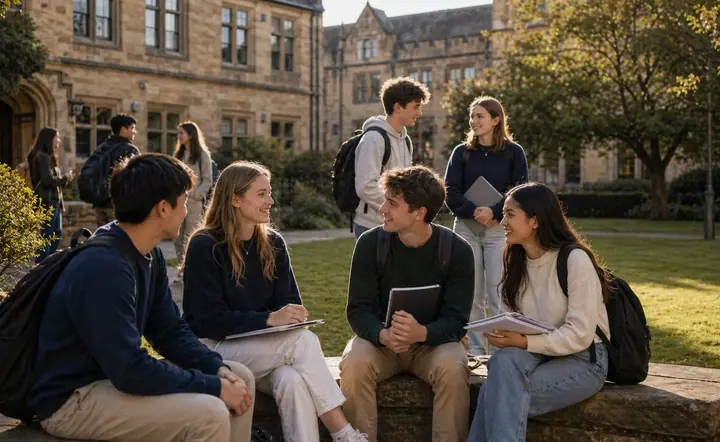 Vita di campus e residenza in un college inglese