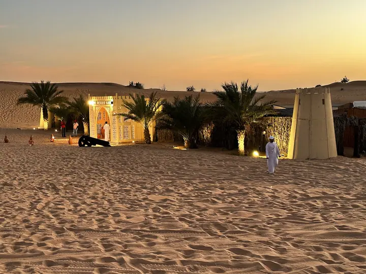 Woestijn van Dubai