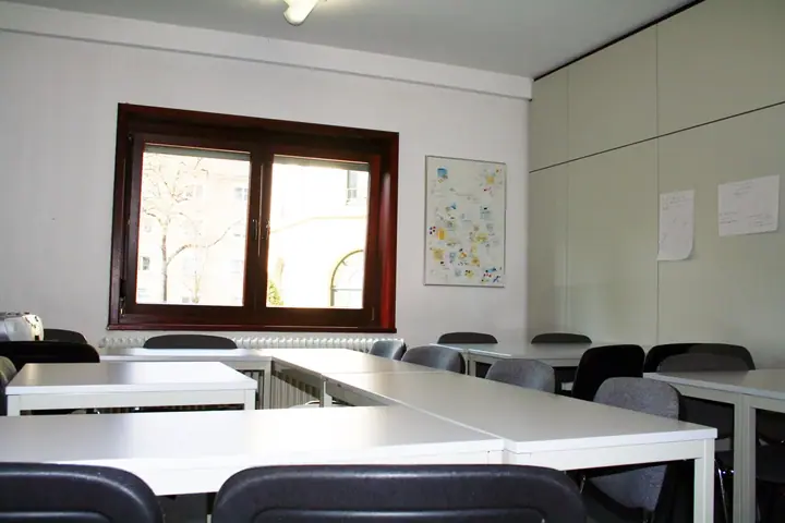 Sala lekcyjna - szkoła DID we Frankfurcie
