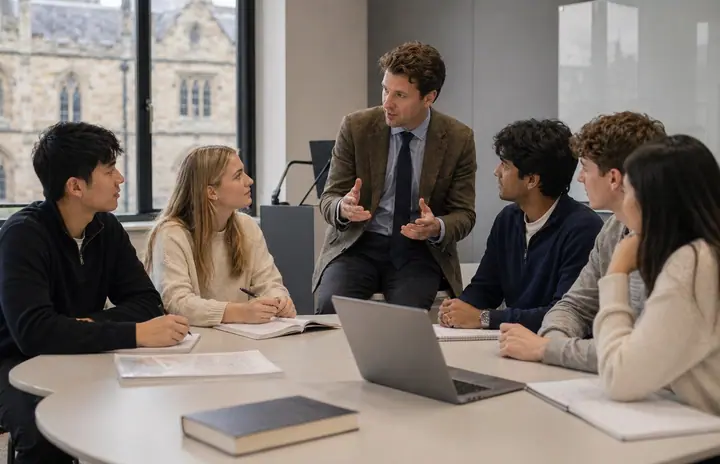 Pre-universitair academisch seminarie in kleine groep