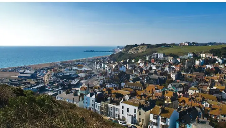 Costa meridionale dell'Inghilterra intorno a East Sussex College
