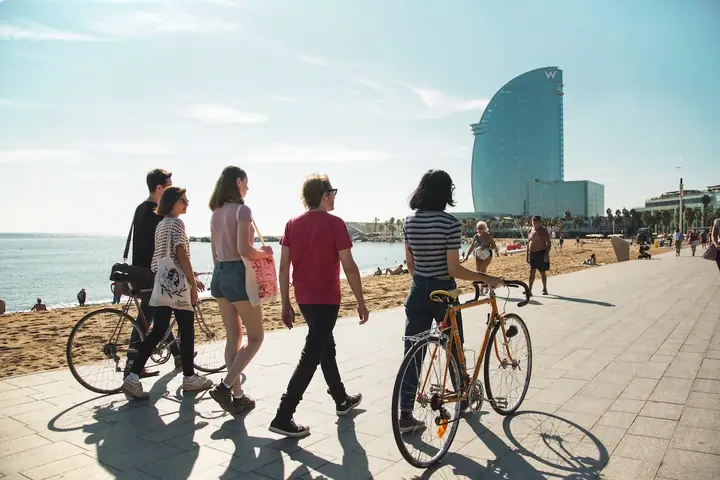 Studenti a Barcellona