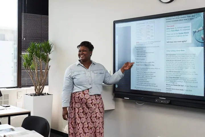 Professora da Good Hope Studies