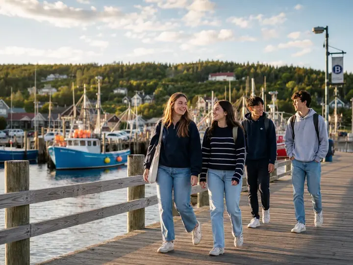 Aktywności, Ocean Atlantycki i wielkie przestrzenie w New Brunswick