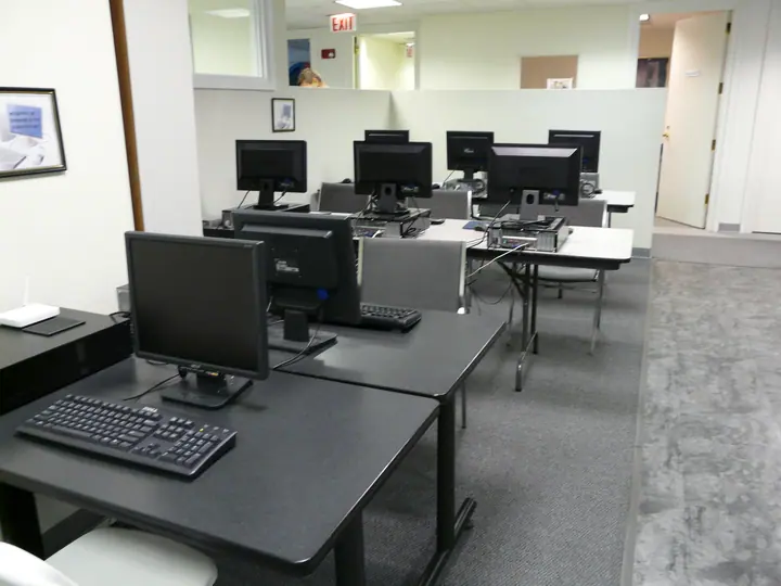 Multimediaruimte-Taalschool the Language Academy in Fort Lauderdale