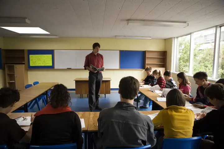 Klasa angielskiego - szkoła CES w Dublinie