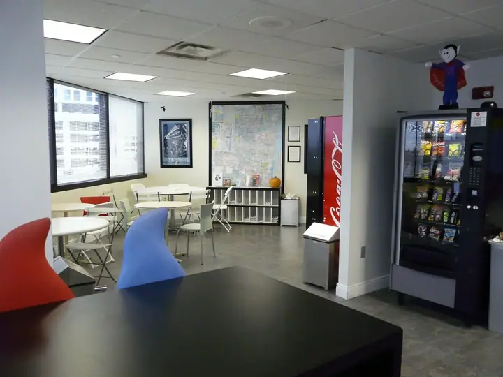 Break room-the Language Academy school in Fort Lauderdale