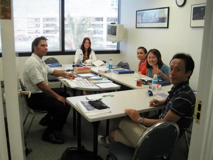 Classroom-the Language Academy school in Fort Lauderdale