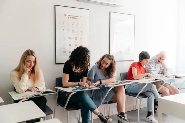 Studenti in classe