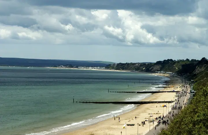 Strand van Bournmouth