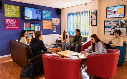 Student residence on the Chichester College campus