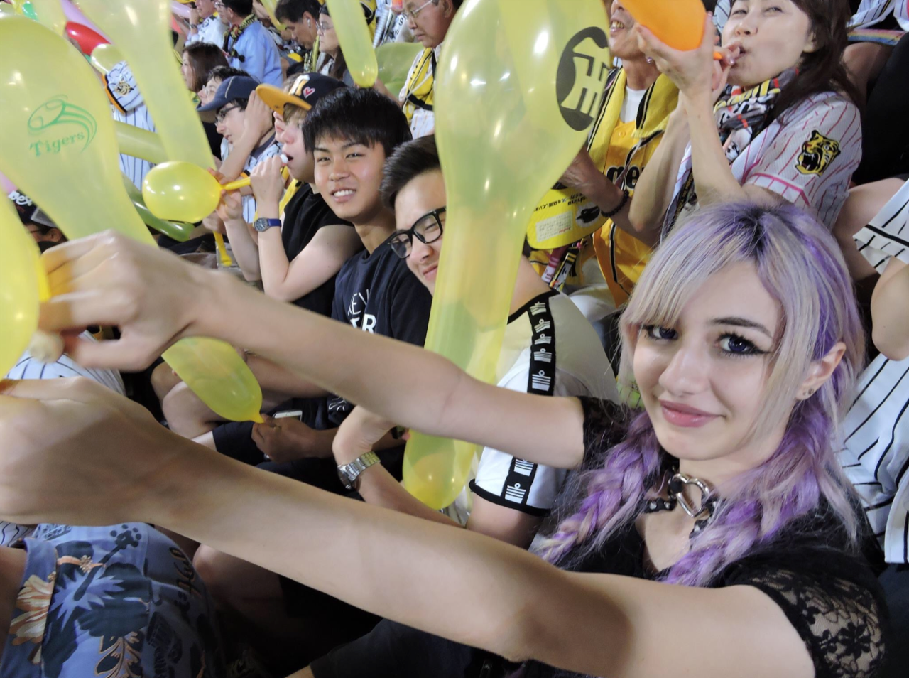 Georganiseerde activiteit voor de jongeren in Japan